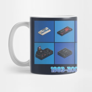 Retro Console Segaworks1983-2001 Mug